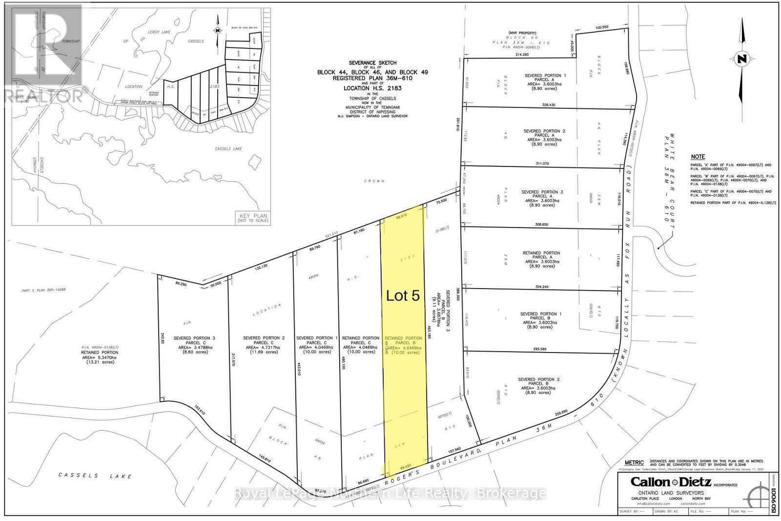 Lot 5 Fox Run Drive, Temagami, ON