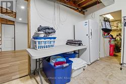laundry/furnace room plus additional storage room -