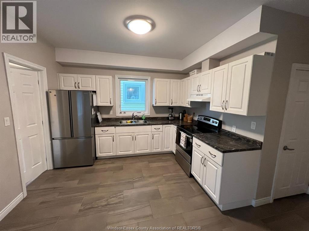 969 Moy Avenue, Windsor, ON - Indoor Photo Showing Kitchen With Double Sink