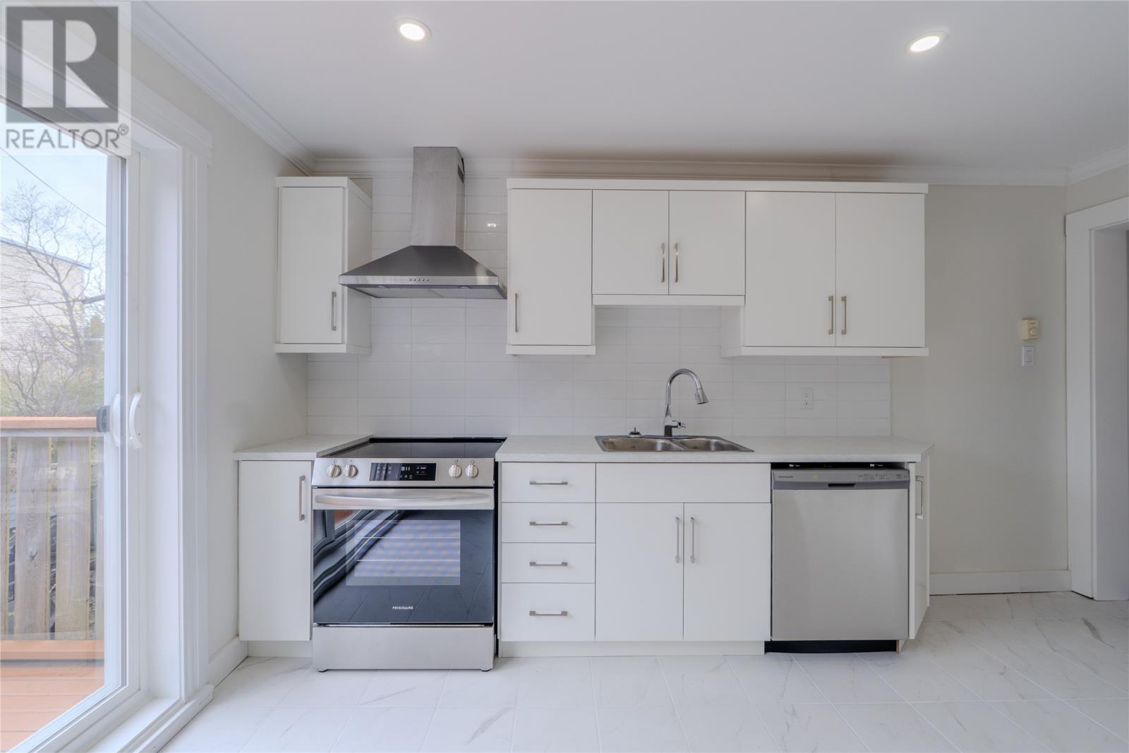 153 Gower Street, St. John'S, NL - Indoor Photo Showing Kitchen With Double Sink