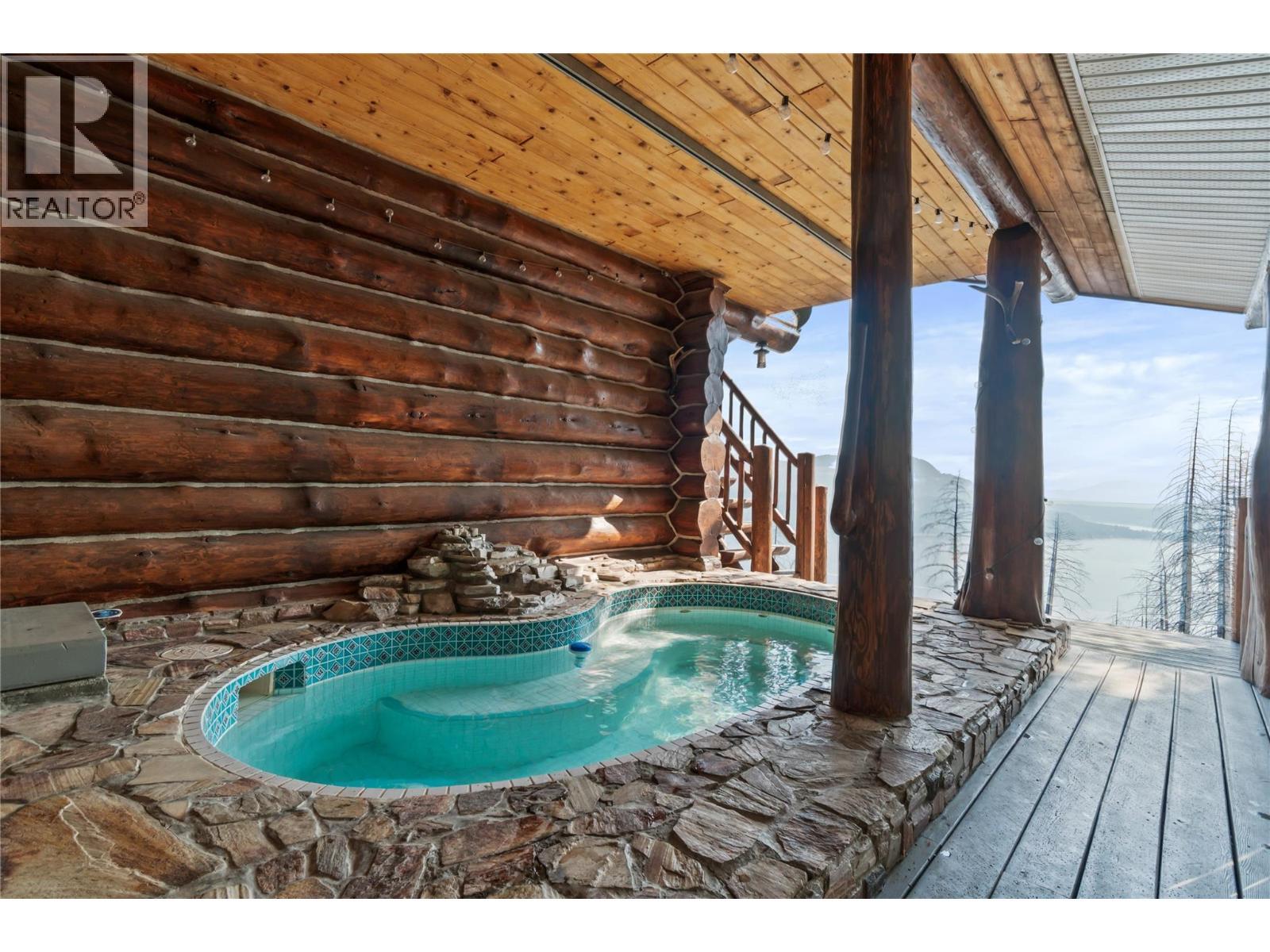 4878 Leopold Road, Celista, BC - Outdoor With In Ground Pool