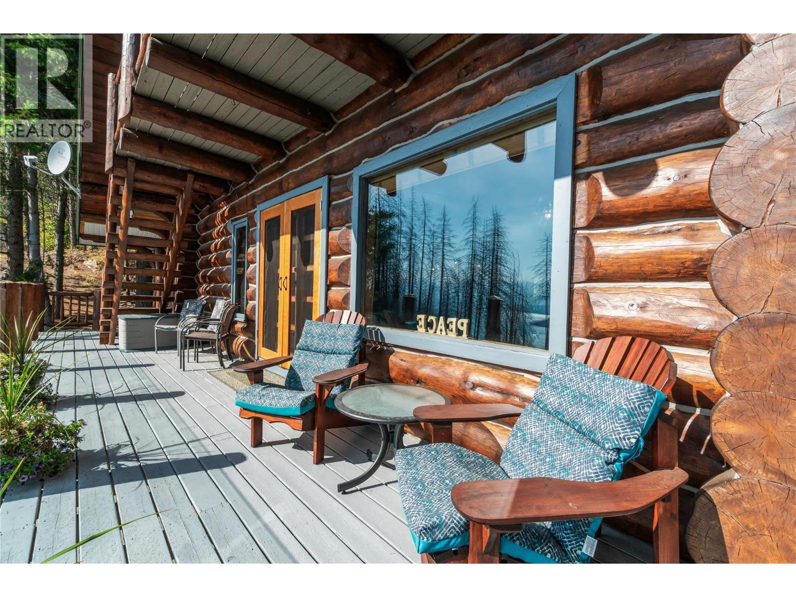 4878 Leopold Road, Celista, BC - Outdoor With Deck Patio Veranda With Exterior