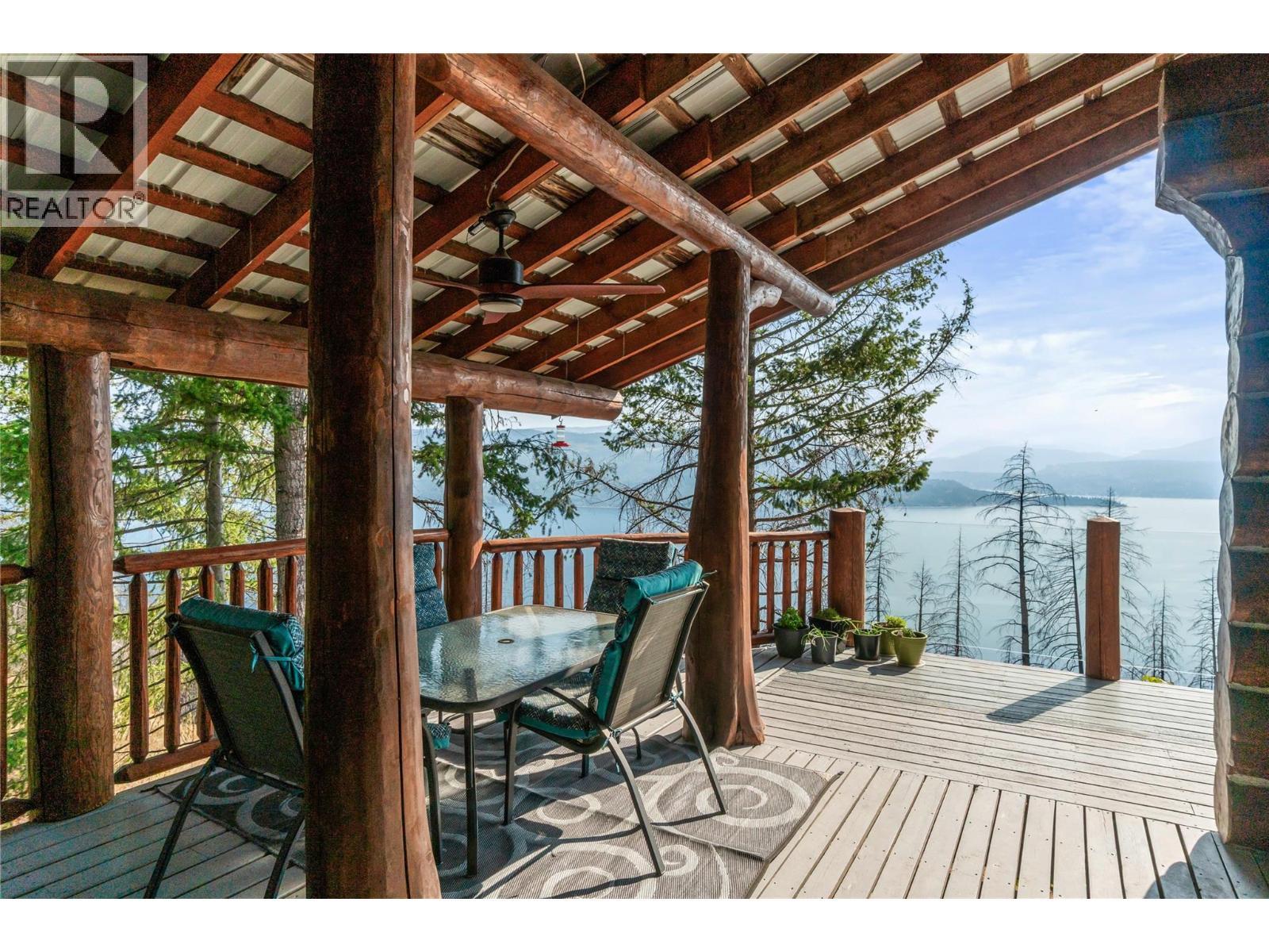 4878 Leopold Road, Celista, BC - Outdoor With Deck Patio Veranda With Exterior