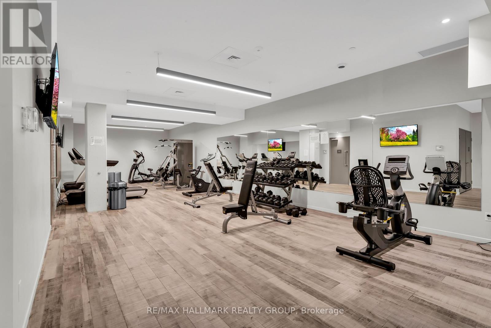 1501 - 101 Queen Street, Ottawa, ON - Indoor Photo Showing Gym Room