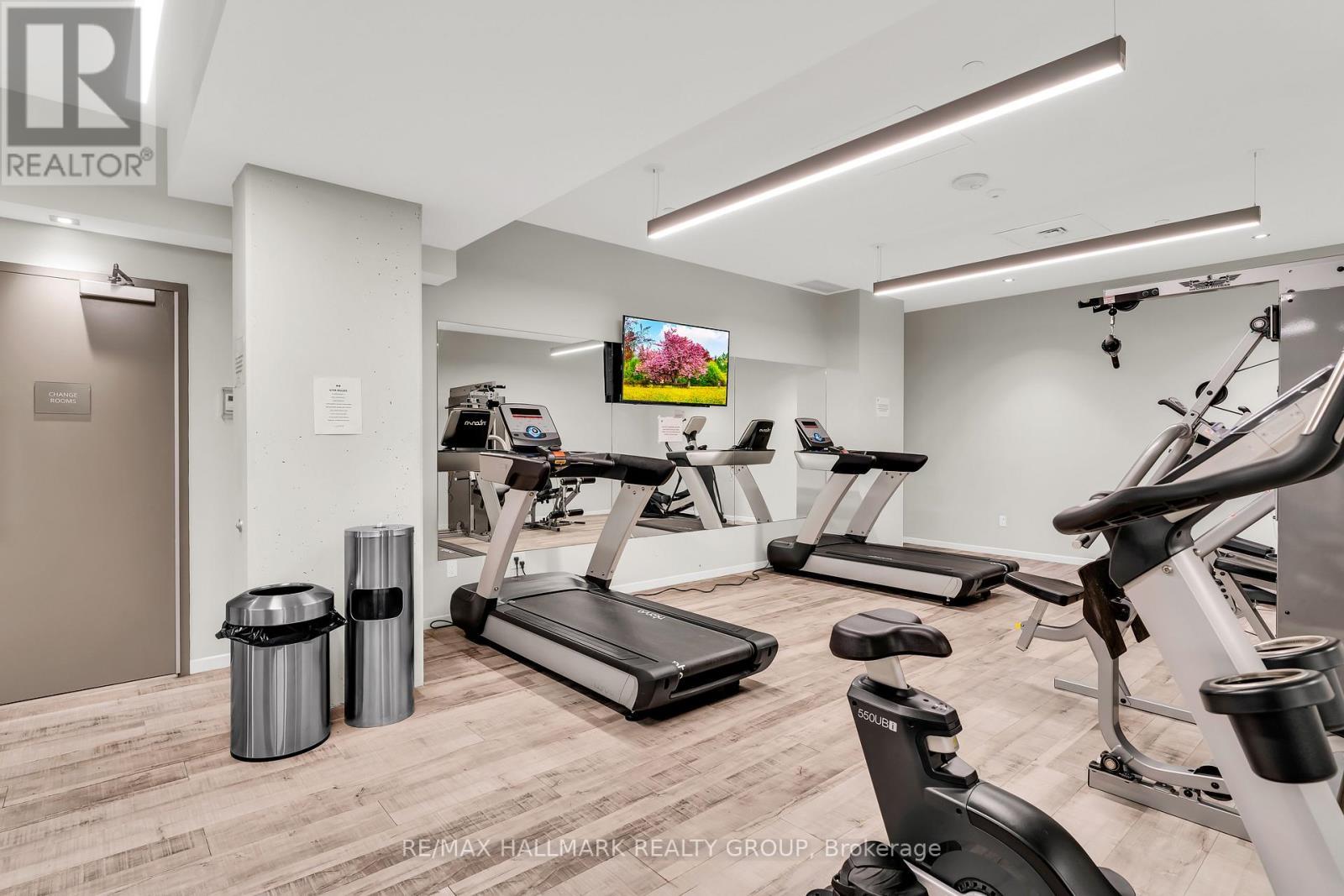 1501 - 101 Queen Street, Ottawa, ON - Indoor Photo Showing Gym Room