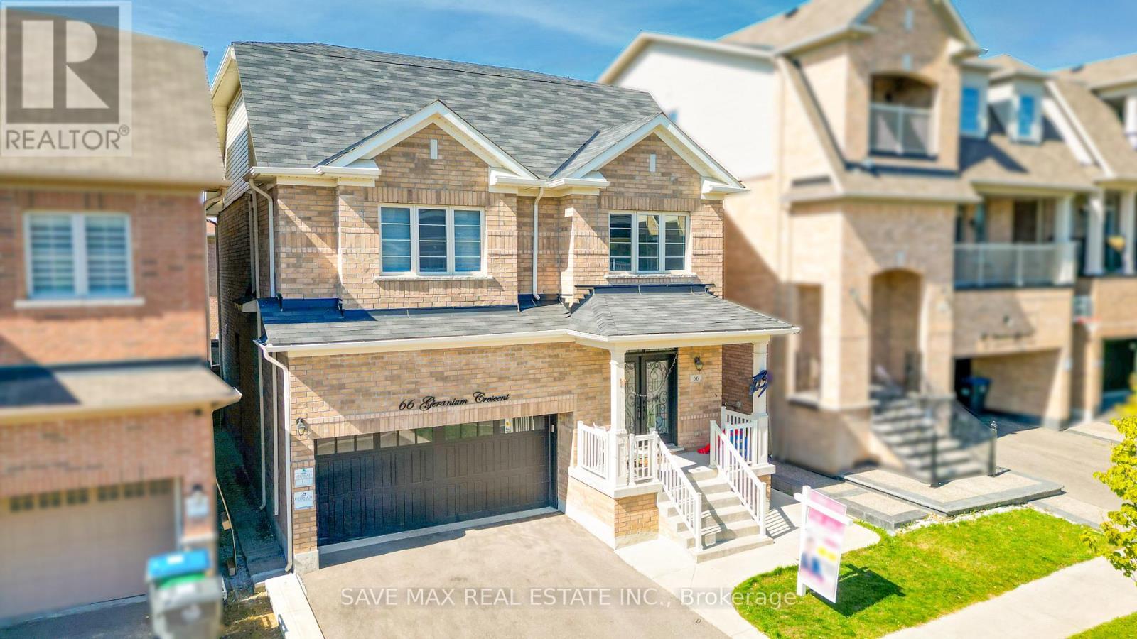 66 Geranium Crescent, Brampton, ON - Outdoor With Facade