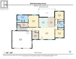 FLOOR PLAN -- MAIN FLOOR -