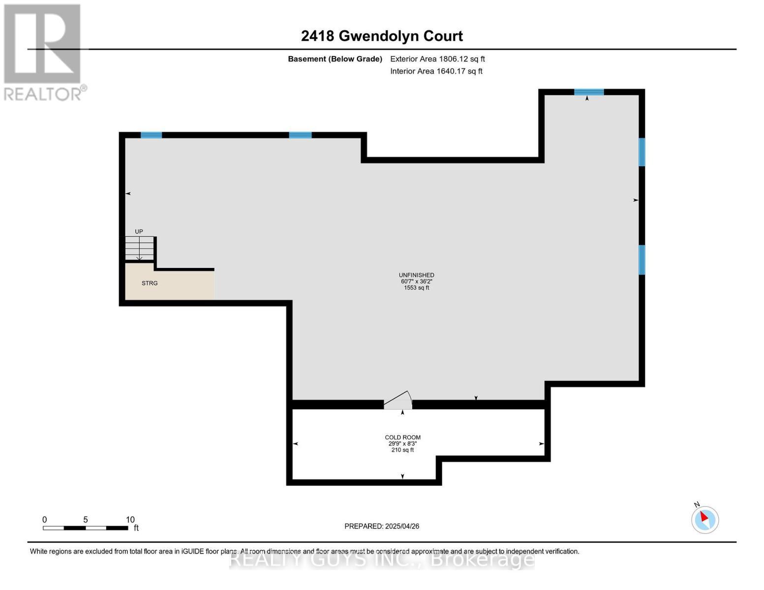 LOWER FLOOR PLAN - 2418 Gwendolyn Court, Cavan Monaghan (Cavan Twp), ON - Other