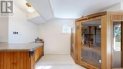 basement sauna -
