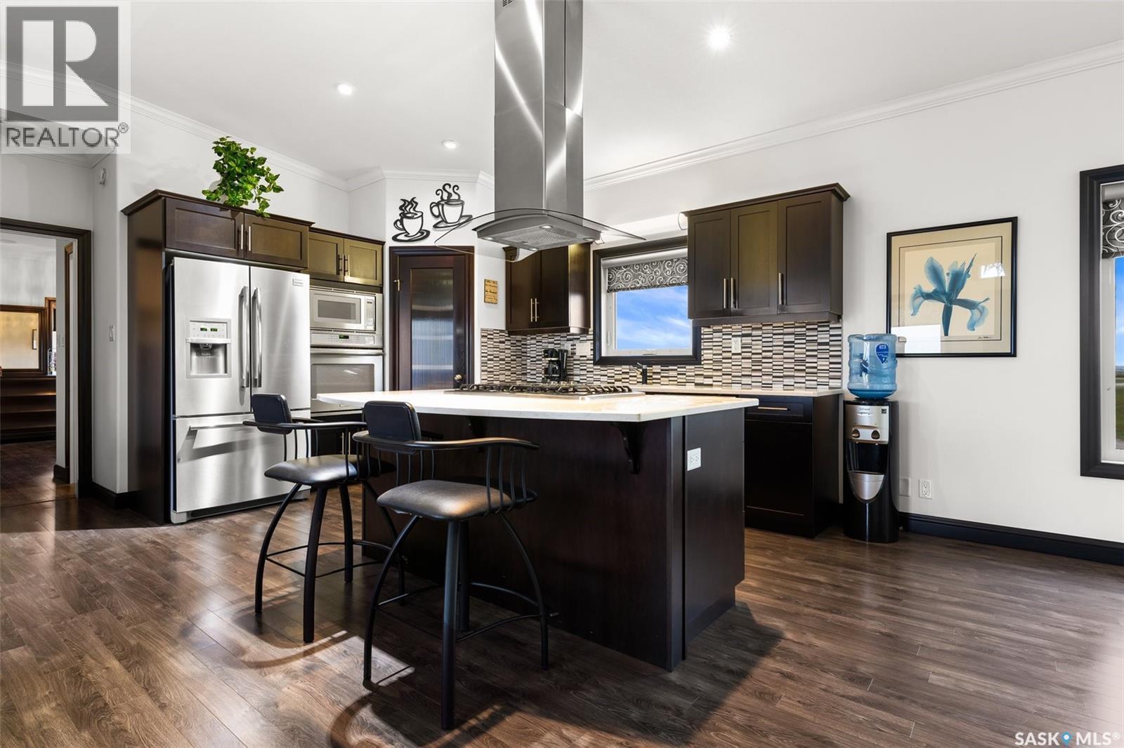Hanson Acreage, Stoughton, SK - Indoor Photo Showing Kitchen With Upgraded Kitchen