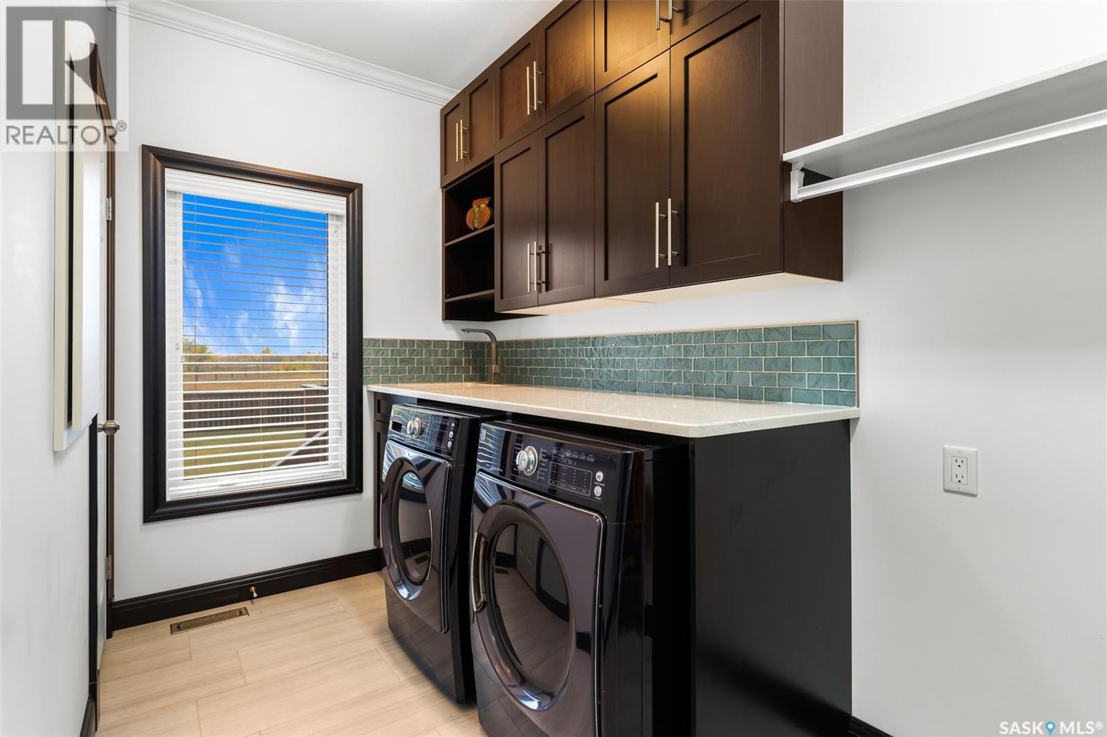 Hanson Acreage, Stoughton, SK - Indoor Photo Showing Laundry Room