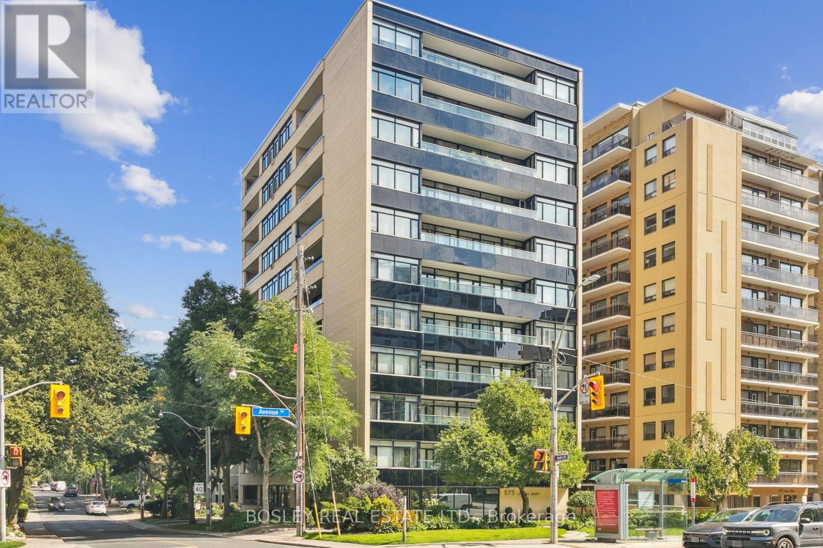 1001 - 575 Avenue Road Se, Toronto, ON - Outdoor With Balcony With Facade