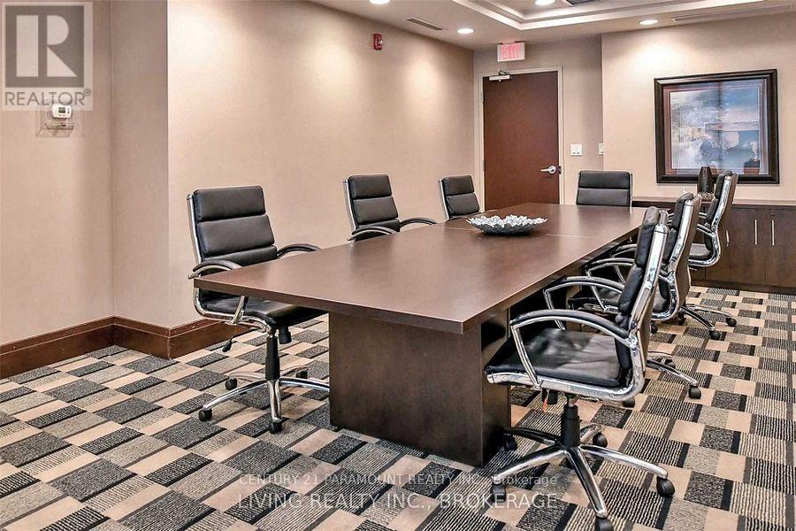 1202 - 208 Enfield Place, Mississauga, ON - Indoor Photo Showing Office