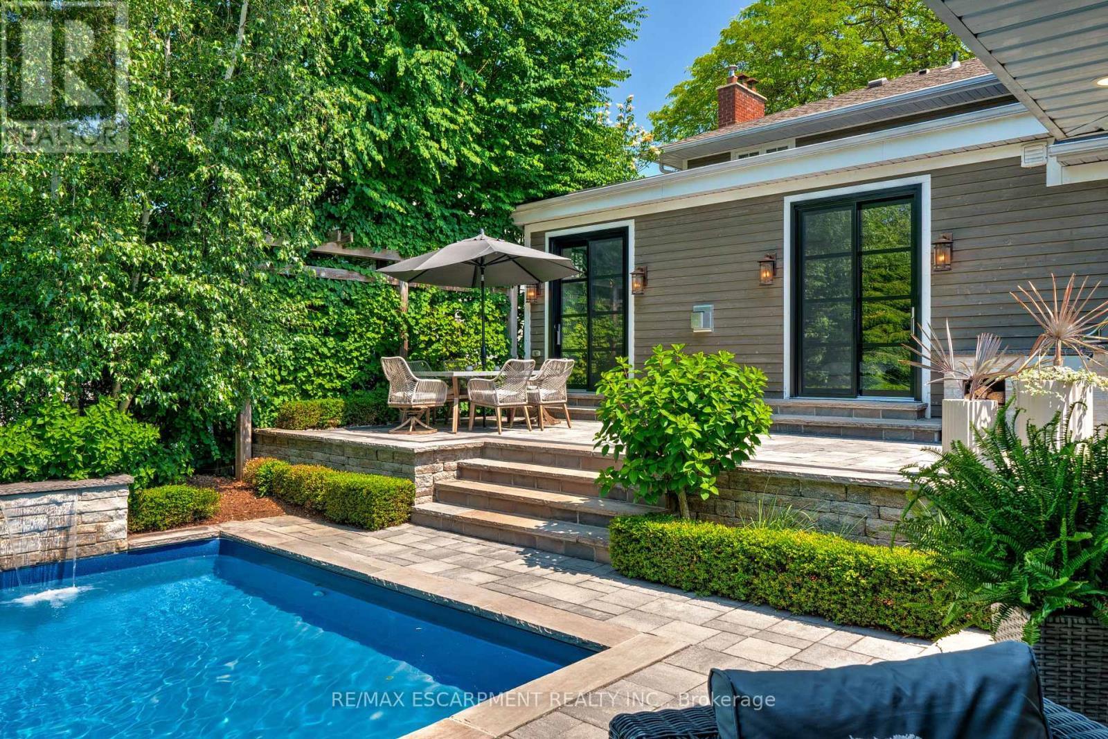 640 George Street, Burlington, ON - Outdoor With In Ground Pool