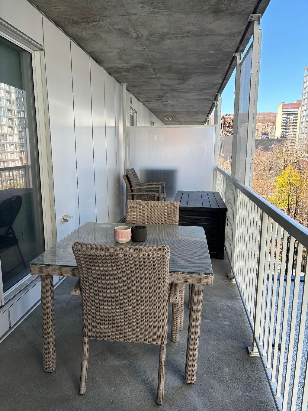 Patio - 604-2320 Rue Tupper, Montréal (Ville-Marie), QC - Outdoor With Exterior