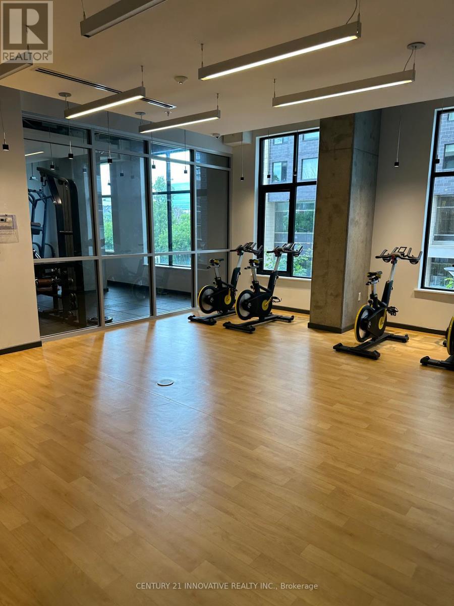 1517 - 105 Champagne Avenue S, Ottawa, ON - Indoor Photo Showing Gym Room
