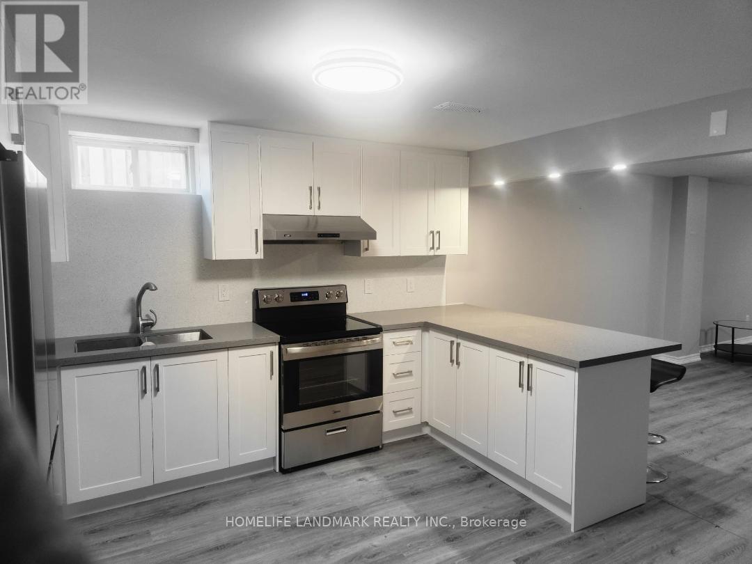 282 Forest Run Boulevard, Vaughan, ON - Indoor Photo Showing Kitchen With Double Sink