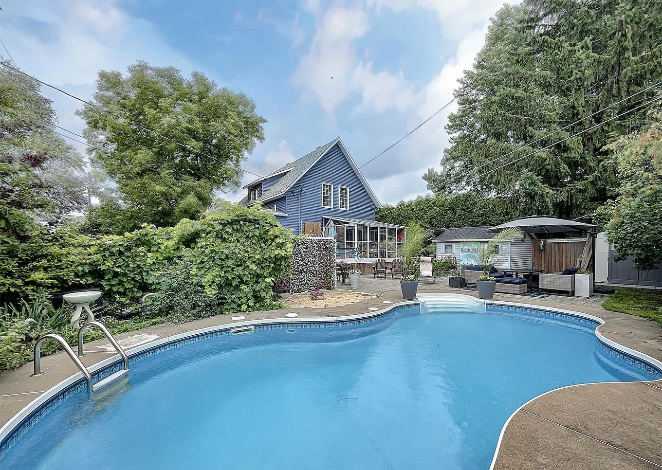 Pool - 600 Av. Des Colombes, Saint-Jérôme, QC - Outdoor With In Ground Pool With Backyard