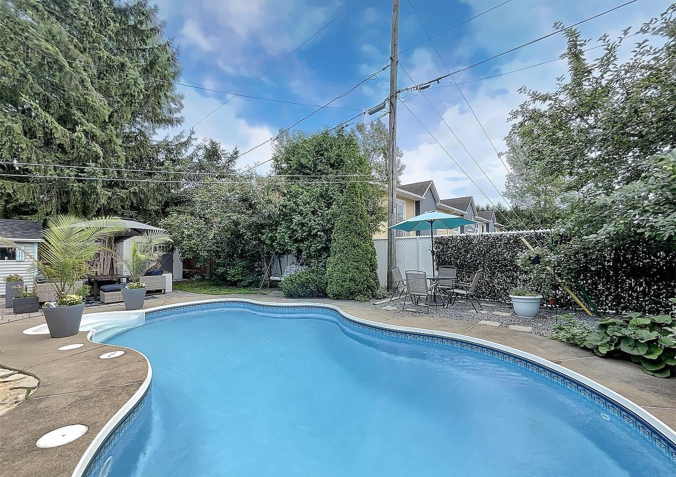 Pool - 600 Av. Des Colombes, Saint-Jérôme, QC - Outdoor With In Ground Pool With Backyard
