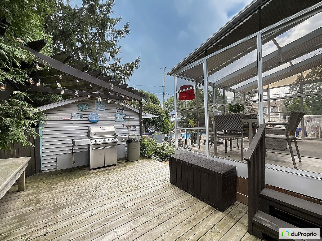 Backyard - 600 Av. Des Colombes, Saint-Jérôme, QC - Outdoor With Deck Patio Veranda With Exterior