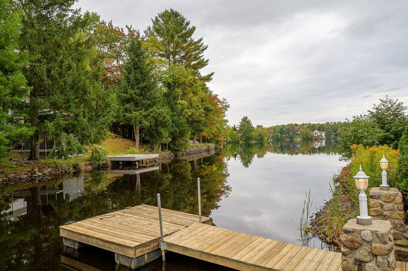 Waterfront - 573 Rue Des Mésanges, Saint-Colomban, QC - Outdoor With Body Of Water With Deck Patio Veranda