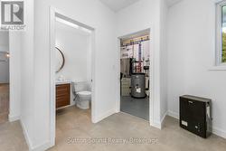 Utility room & 2pc powder room -