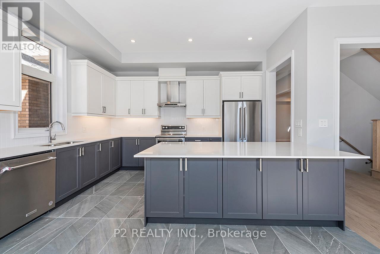 8 Wild Ginger Lane, Springwater, ON - Indoor Photo Showing Kitchen With Upgraded Kitchen