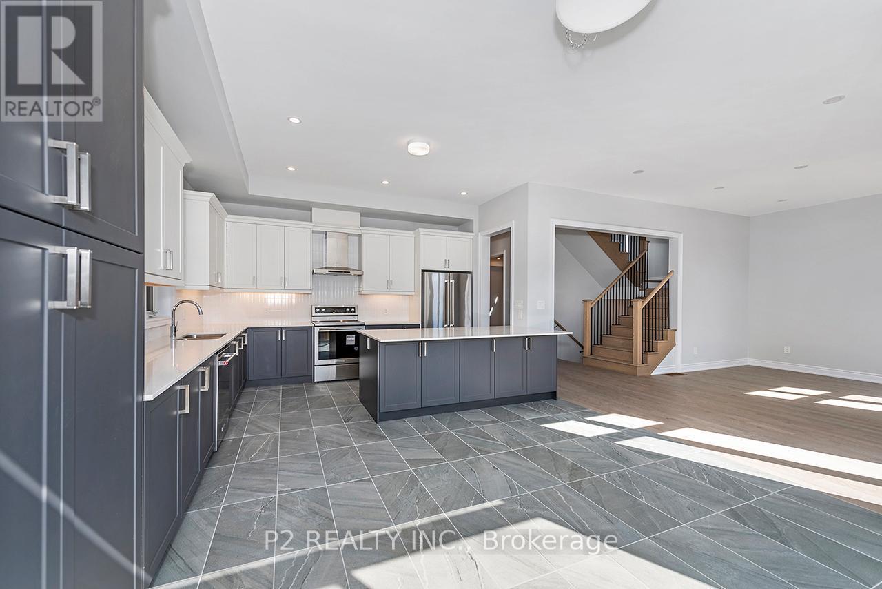 8 Wild Ginger Lane, Springwater, ON - Indoor Photo Showing Kitchen With Upgraded Kitchen