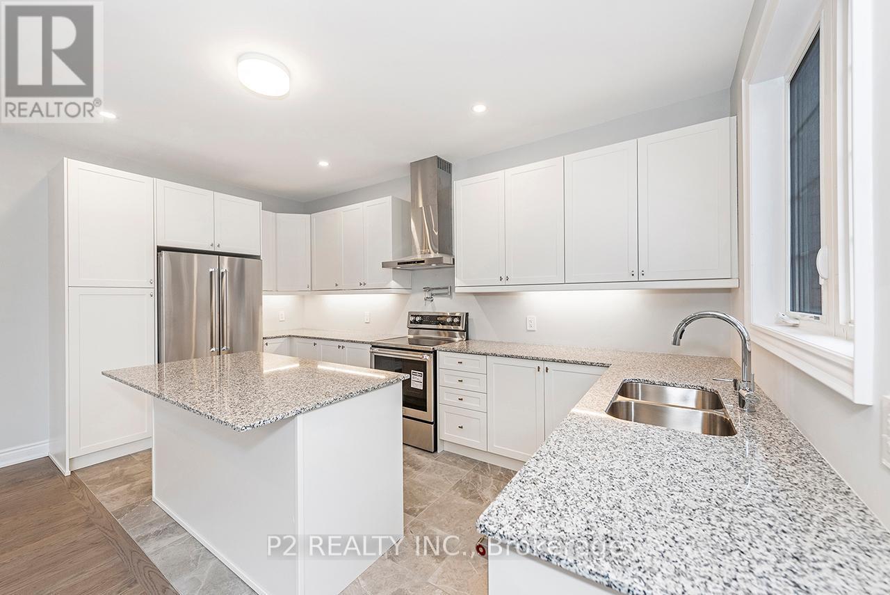 49 Periwinkle Road, Springwater, ON - Indoor Photo Showing Kitchen With Double Sink With Upgraded Kitchen