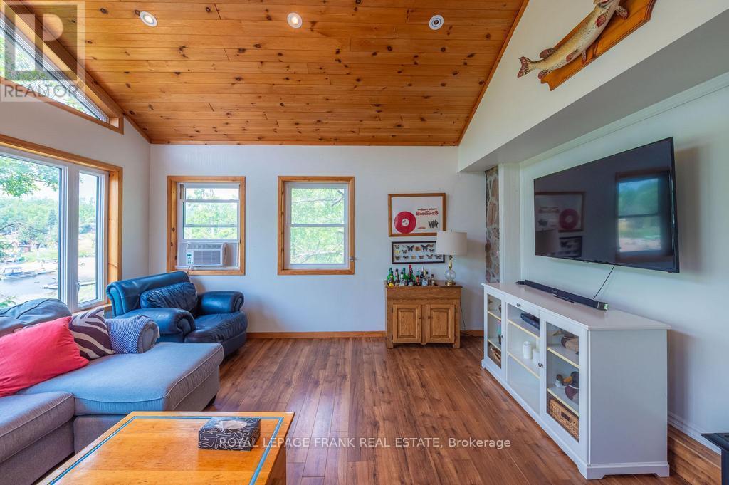 48 Fire Route 81, Trent Lakes, ON - Indoor Photo Showing Living Room