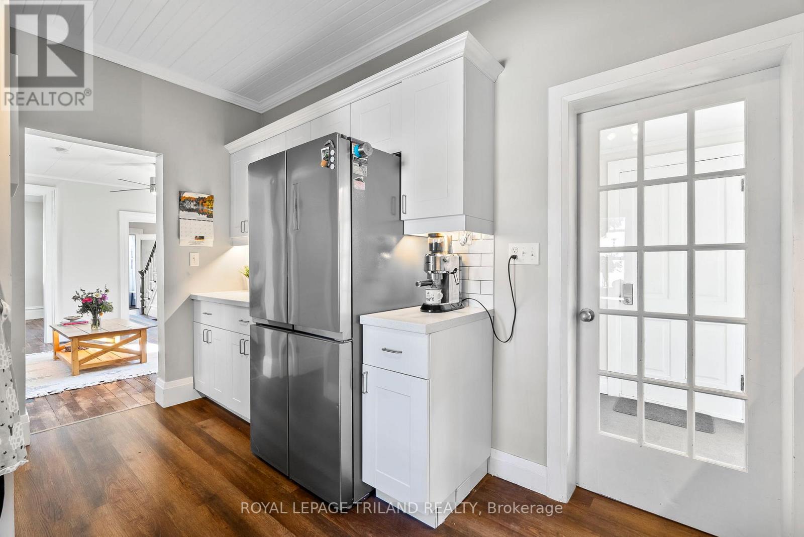 Kitchen & door to side mudroom - 71 Huron Street, Huron-Kinloss, ON - Indoor