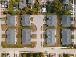 Aerial view of residential area -