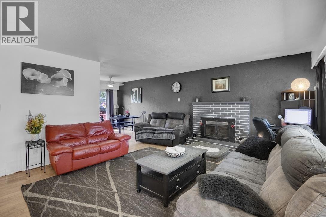 169 Aitken Crescent, Prince George, BC - Indoor Photo Showing Living Room With Fireplace