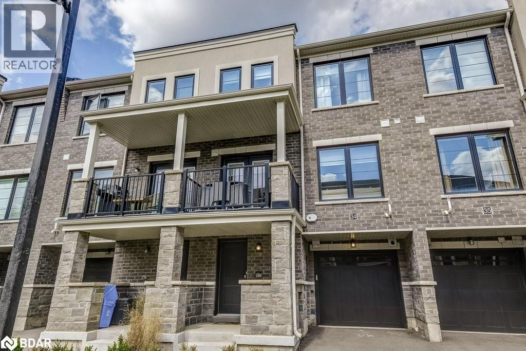 383 Dundas Street E Unit# 34, Waterdown, ON - Outdoor With Balcony With Facade