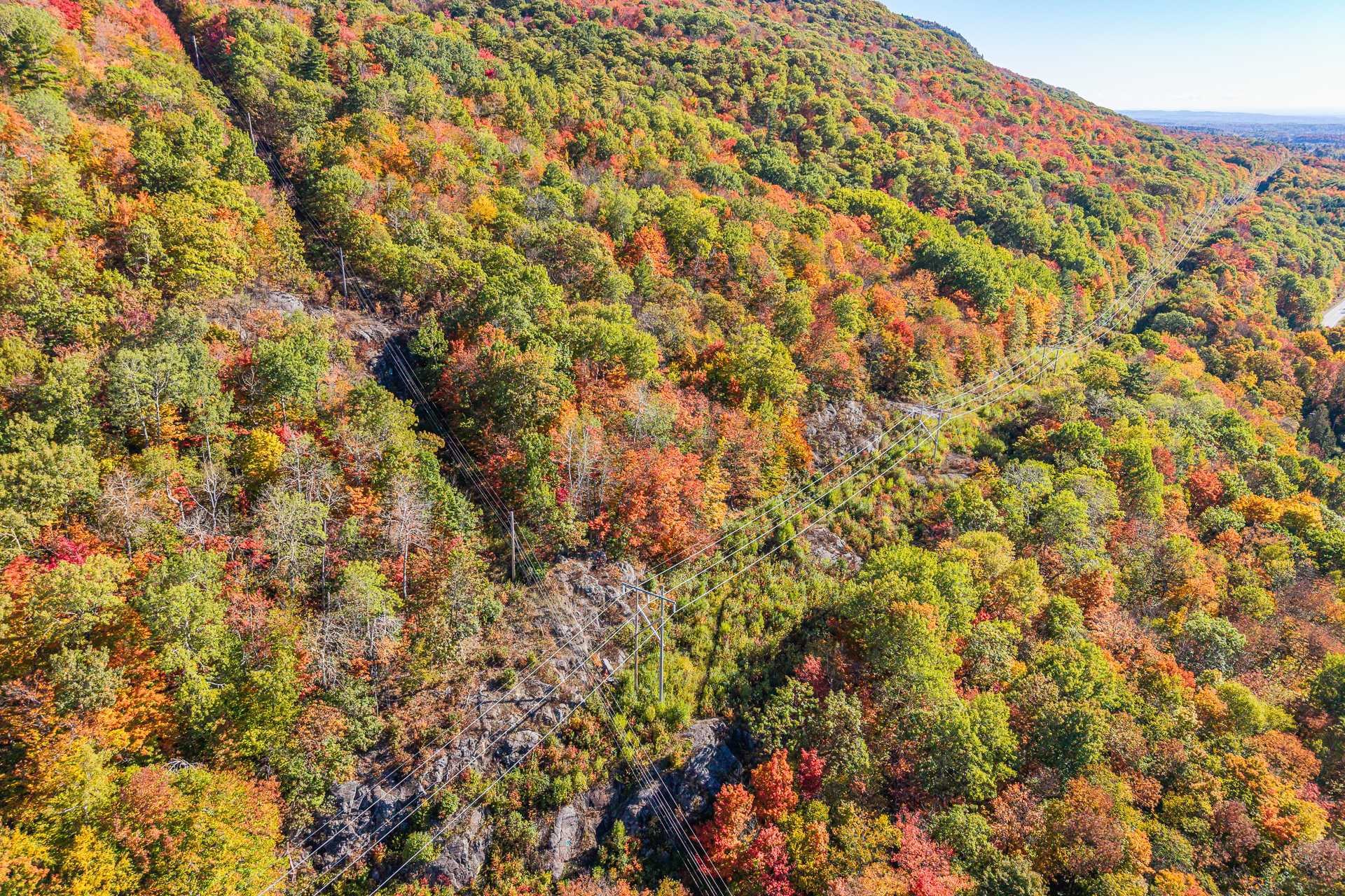 Photo aérienne - Ch. Des Diligences, Austin, QC