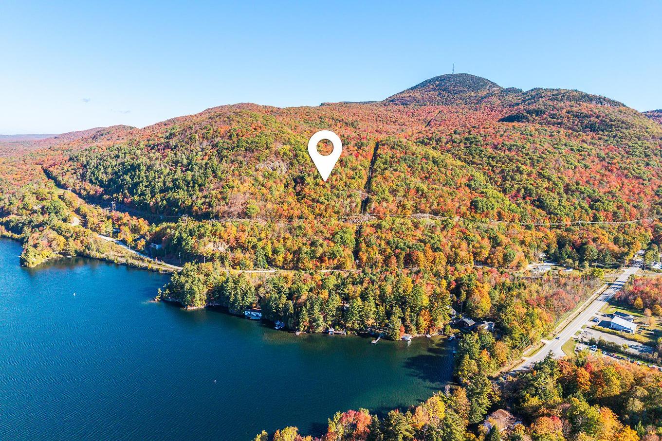 Aerial photo - Ch. Des Diligences, Austin, QC