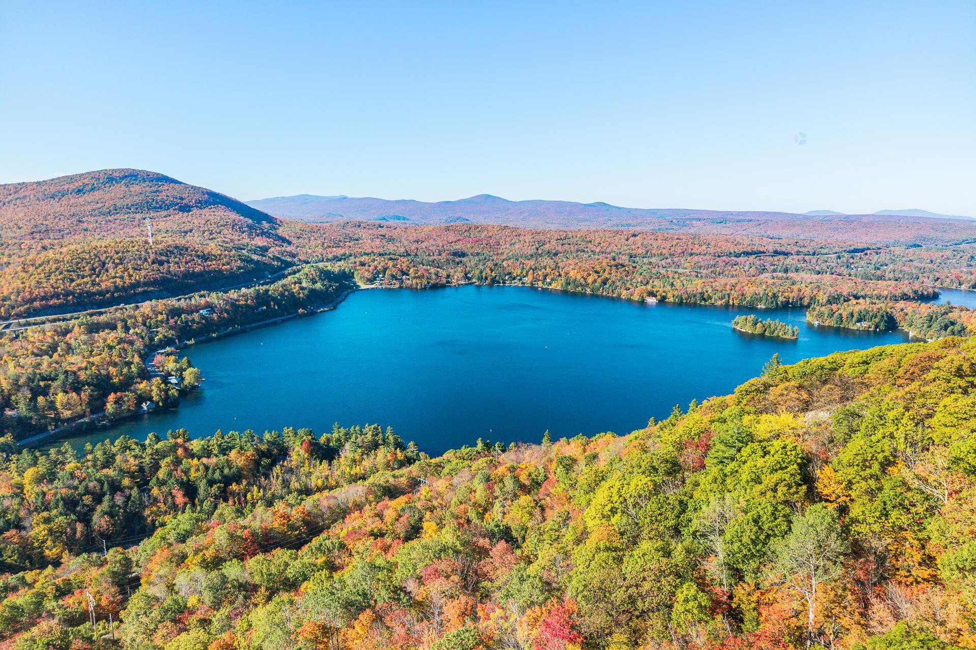 Photo aérienne - Ch. Des Diligences, Austin, QC