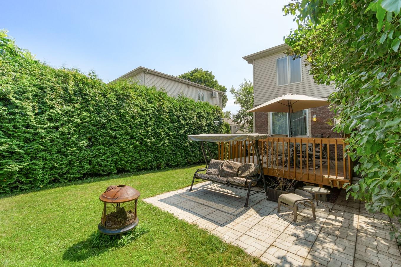 Cour - 7125 Rue Marie-Boucher, Trois-Rivières, QC - Outdoor With Deck Patio Veranda