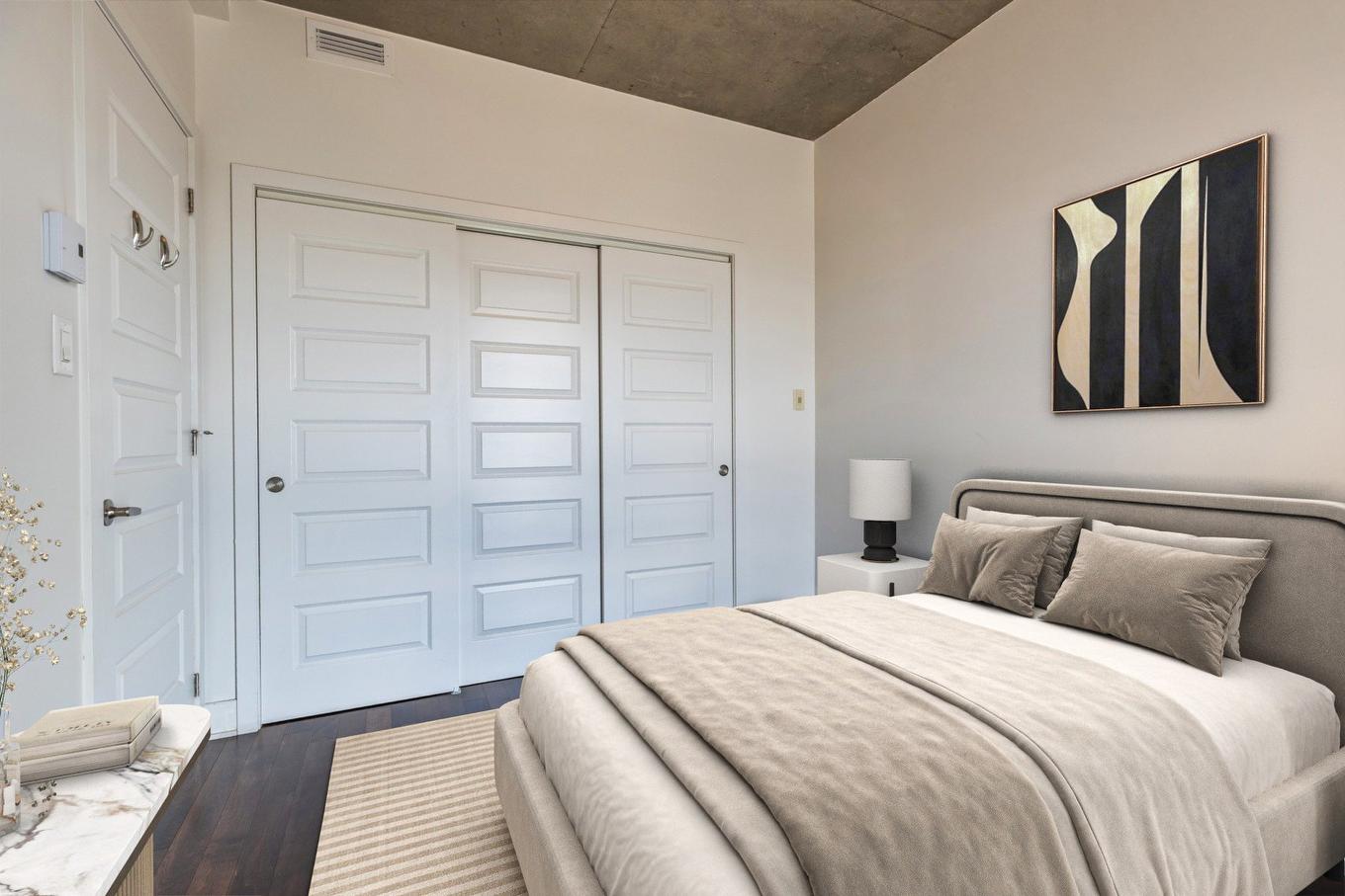 Primary bedroom - 602-2335 Ch. Manella, Mont-Royal, QC - Indoor Photo Showing Bedroom