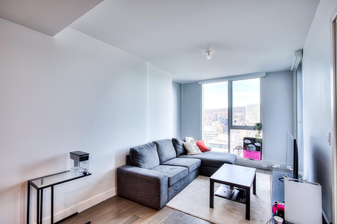 Living room - 2603-1400 Boul. René-Lévesque O., Montréal (Ville-Marie), QC - Indoor Photo Showing Living Room