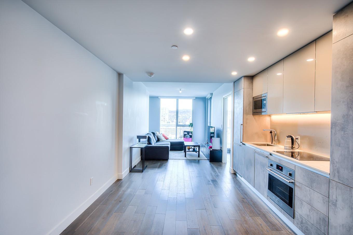 Kitchen - 2603-1400 Boul. René-Lévesque O., Montréal (Ville-Marie), QC - Indoor Photo Showing Kitchen