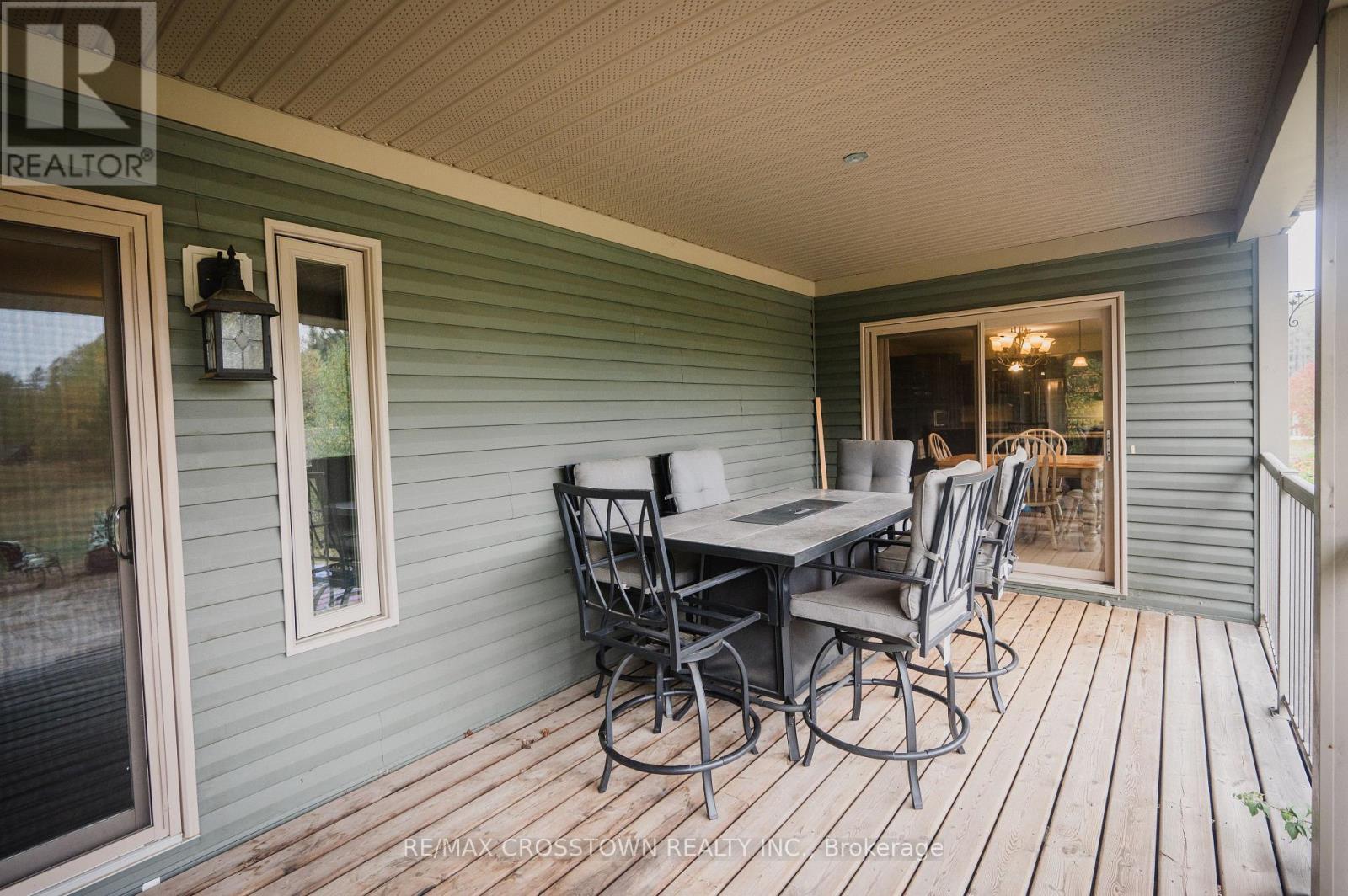 15 Machar/Strong Boundary Road, Strong, ON - Outdoor With Deck Patio Veranda With Exterior