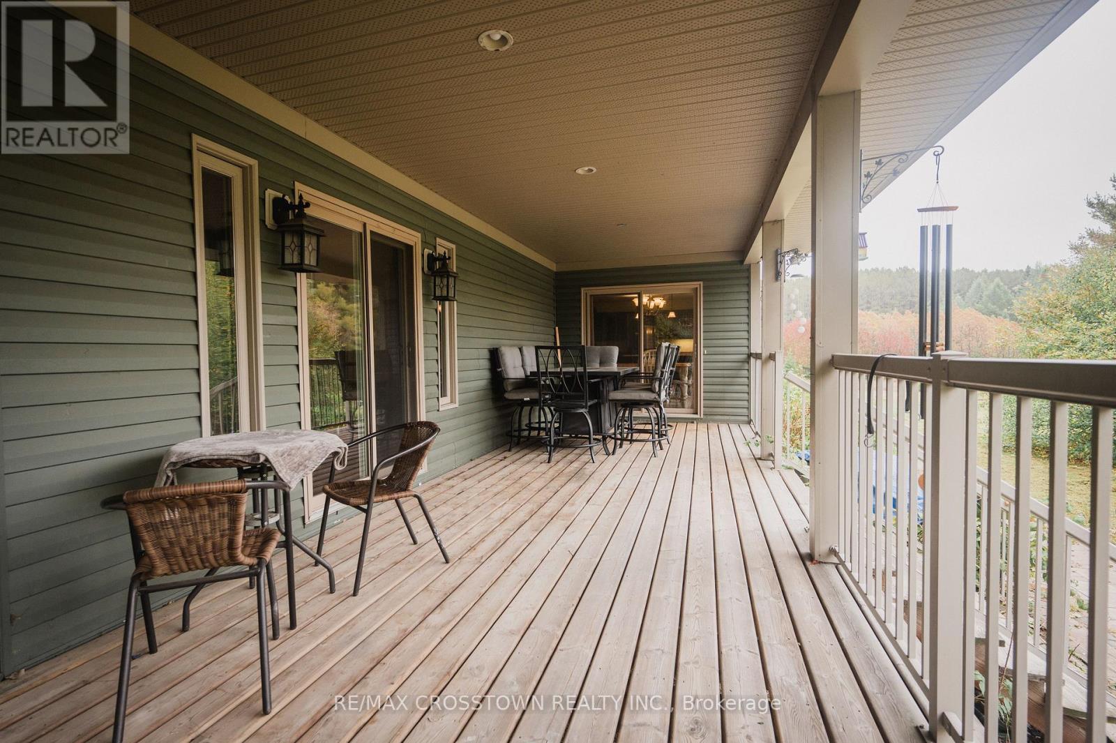 15 Machar/Strong Boundary Road, Strong, ON - Outdoor With Deck Patio Veranda With Exterior