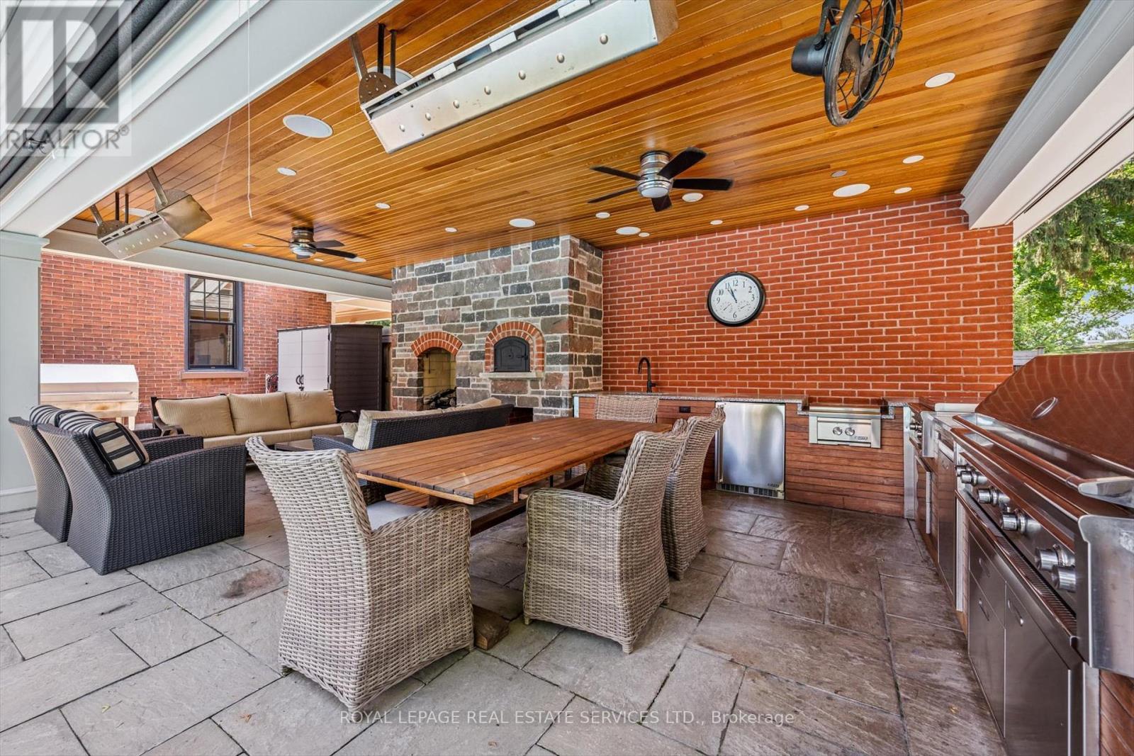 Designed for Year-Round Entertaining - 335 Lakeshore Road W, Oakville, ON - Outdoor With Deck Patio Veranda With Exterior