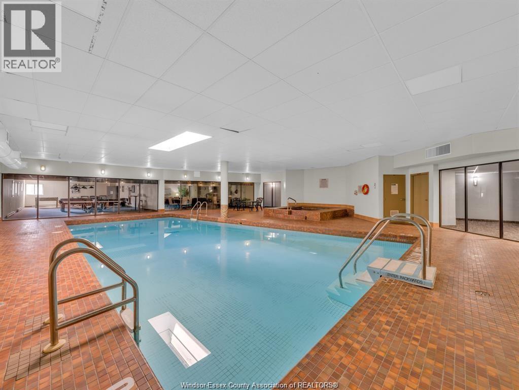 380 Pelissier Street Unit# 1201, Windsor, ON - Indoor Photo Showing Other Room With In Ground Pool