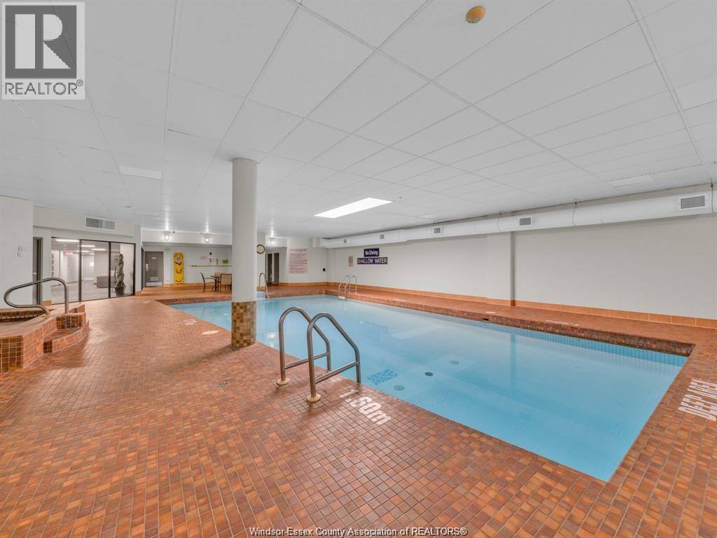 380 Pelissier Street Unit# 1201, Windsor, ON - Indoor Photo Showing Other Room With In Ground Pool