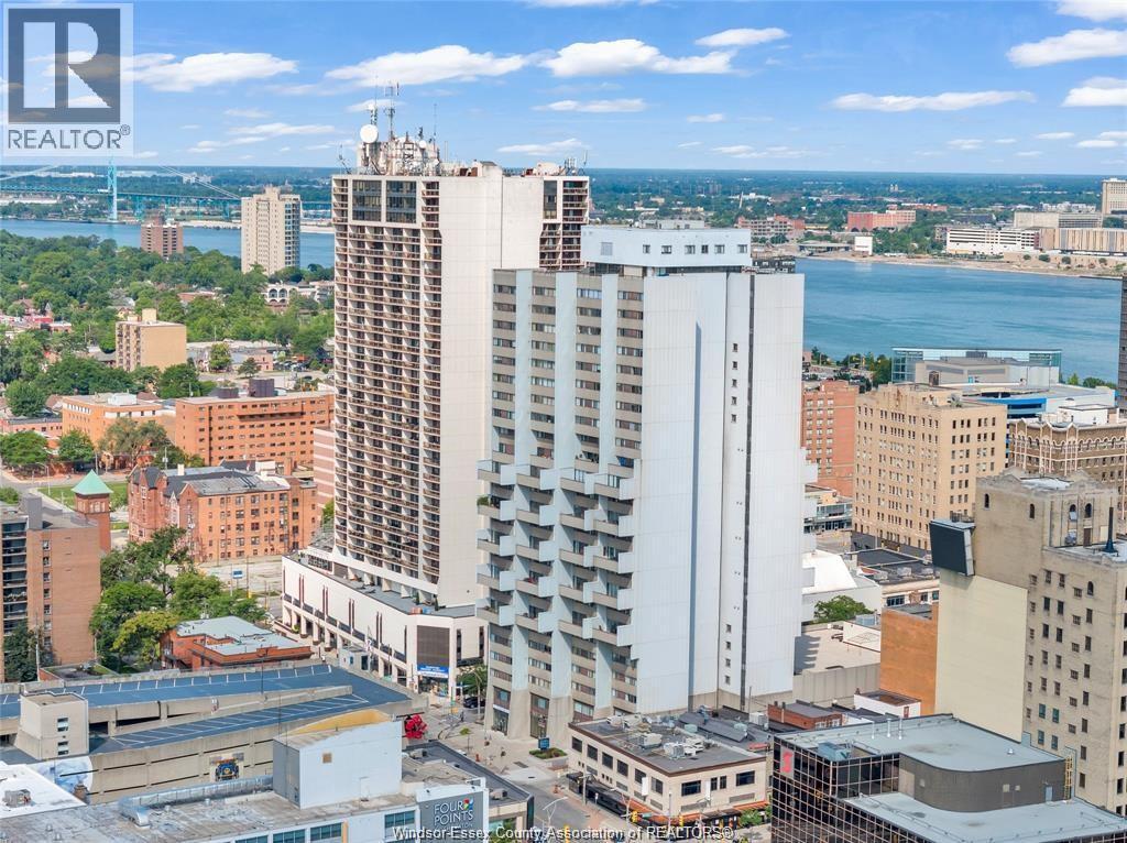 380 Pelissier Street Unit# 1201, Windsor, ON - Outdoor With Body Of Water With View