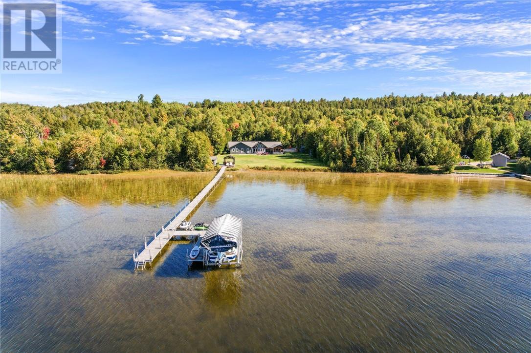 2500 Eden Township Road, Greater Sudbury, ON - Outdoor With Body Of Water With View