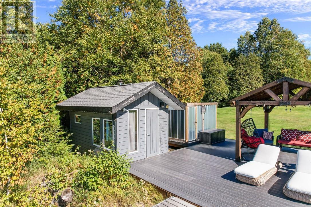 2500 Eden Township Road, Greater Sudbury, ON - Outdoor With Deck Patio Veranda