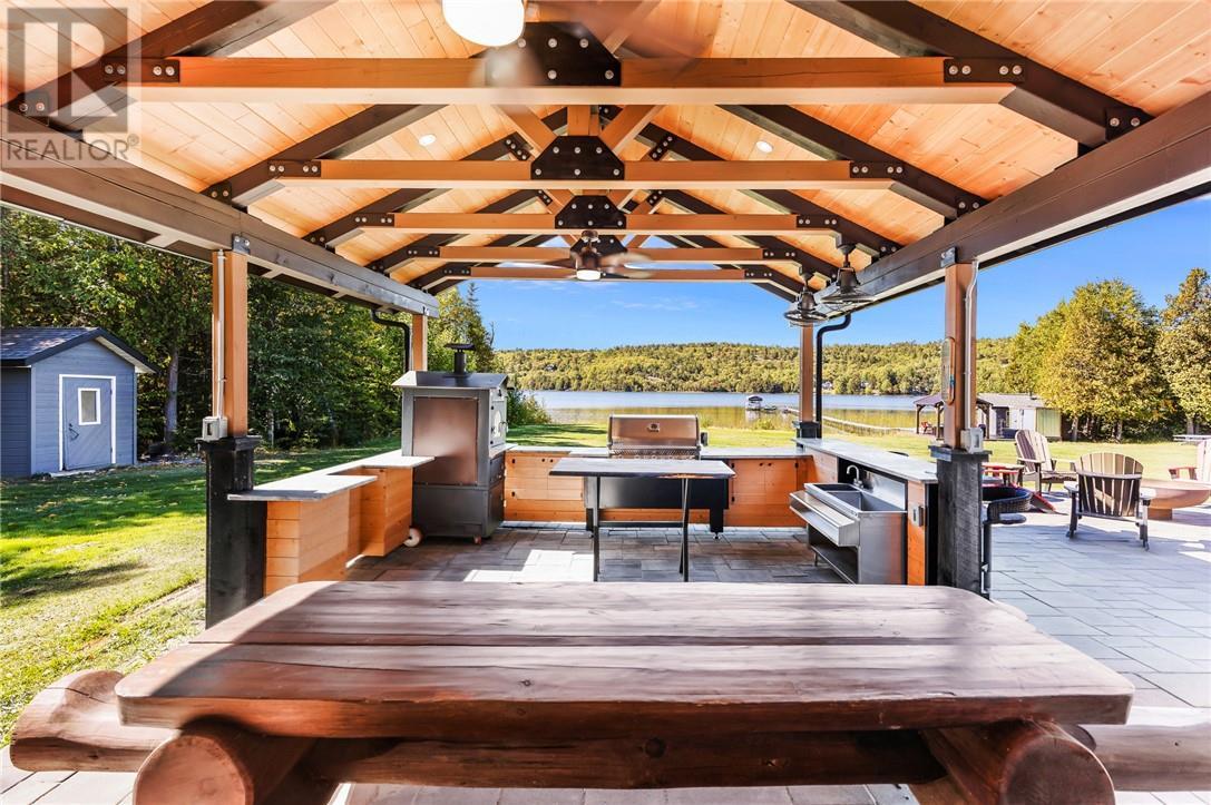 2500 Eden Township Road, Greater Sudbury, ON - Outdoor With Deck Patio Veranda With Exterior